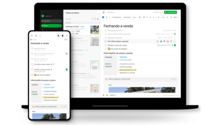 Evernote aplicativo